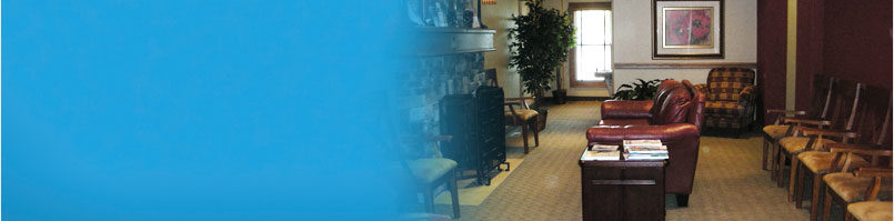 Patient waiting room at John Suglio DDS